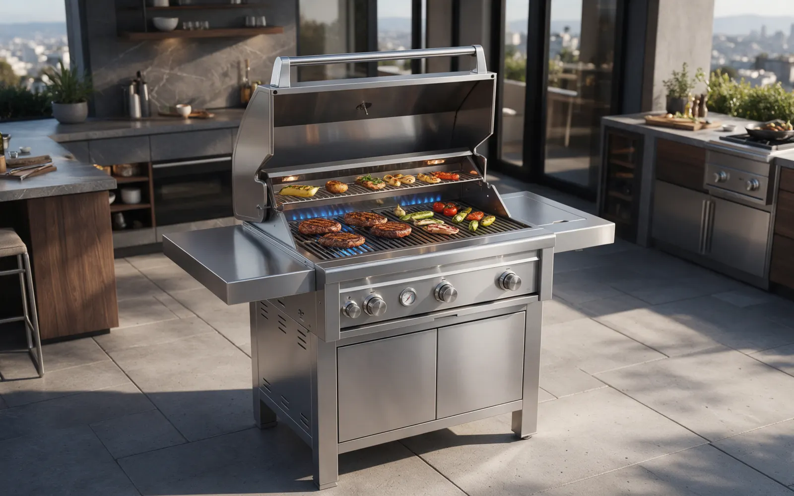 Viking Outdoor Grill Heats Unevenly: Burner Pattern, Briquettes, Grease, or Gas Flow?