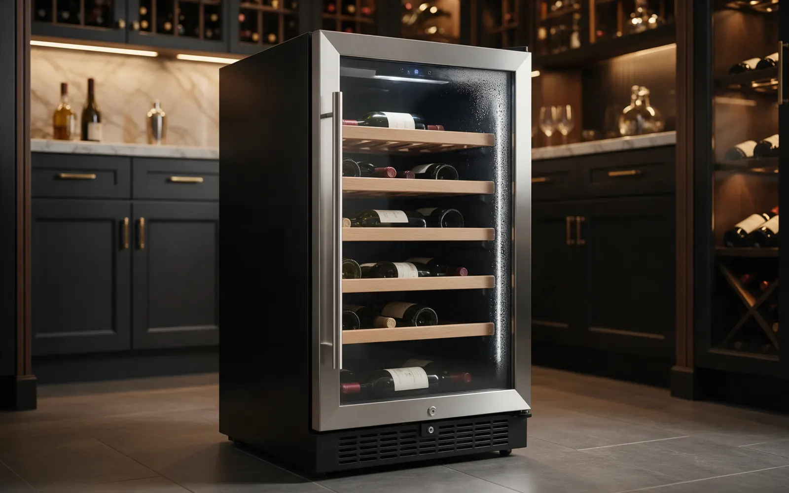 Viking Wine Cellar Has Condensation on the Glass or Inside: Start With Humidity and Door Seal