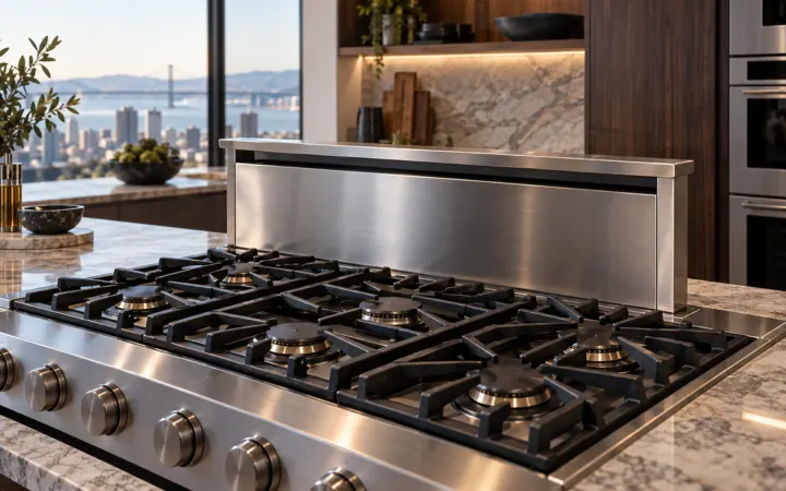 Viking Downdraft Will Not Rise or Retract: Keep the Mechanism Clear and Stop Forcing It
