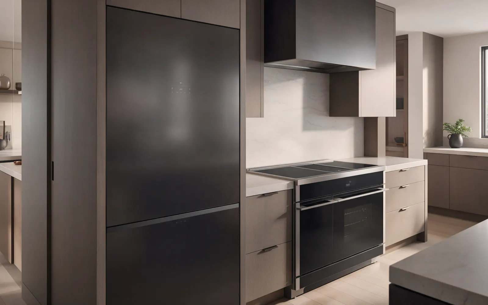 Kitchen fitted with several Viking appliances